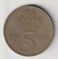 DDR 1969: 5 Mark, 20 Jahre, KM 22 - 5 Mark