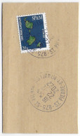 St.Pierre Et Miquelon 2022  N° 1282  Oblitéré   " Carte 20g Bleu  " CACHET  SP 12-2022 - Usati