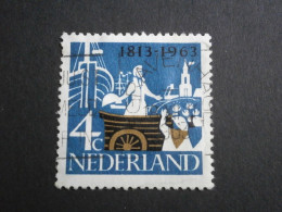 Nederland 807 P Gestempeld - Abarten Und Kuriositäten