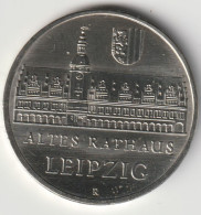 DDR 1984: 5 Mark, Rathaus Leipzig, KM 96 - 5 Mark