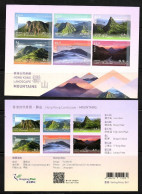 China Hong Kong 2023 Hong Kong Landscape: Mountains Stamp MS/Block MNH - Nuevos