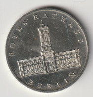 DDR 1987: 5 Mark, Berlin Rotes Rathaus, KM 115 - 5 Marcos