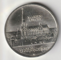 DDR 1989: 5 Mark, Mühlhausen, KM 130 - 5 Marcos