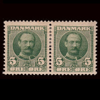 DENMARK.1907-12.SCOTT.72.5o.Frederik VIII.block 2.MH. - Ungebraucht