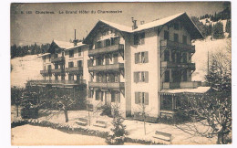 CH-8108   CHESIERES : Le Grand Hotel Du Chamossaire - Aigle