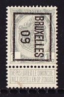 Brussel 1909  Nr. 9B - Typos 1906-12 (Wappen)