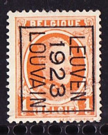 Leuven 1923 Nr. 75B - Sobreimpresos 1922-31 (Houyoux)