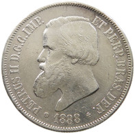 BRAZIL 2000 REIS 1888 Pedro II. 1831 - 1889 #t139 0321 - Brésil