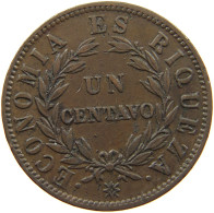 CHILE CENTAVO 1853  #t135 0163 - Chile