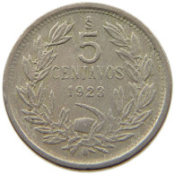 CHILE 5 CENTAVOS 1923  #t060 0073 - Chili