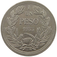 CHILE PESO 1933  #t060 0041 - Cile