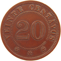 CHILE 20 CENTAVOS  CHILE MINING TOKEN CORONEL 20 CENTAVOS #t003 0299 - Chile