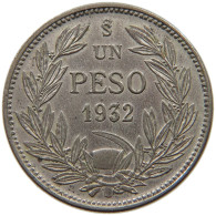 CHILE PESO 1932  #c009 0401 - Chili