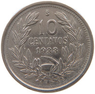 CHILE 10 CENTAVOS 1933  #a080 0499 - Chile