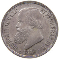 BRAZIL 1000 REIS 1879 Pedro II. 1831 - 1889 #t139 0391 - Brésil