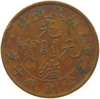 CHINA 10 CASH  KWANGTUNG #s025 0197 - China