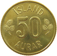 ICELAND 50 AURAR 1973  #s066 0721 - Iceland