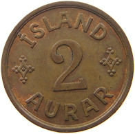 ICELAND 2 AURAR 1942  #s052 0125 - Islanda