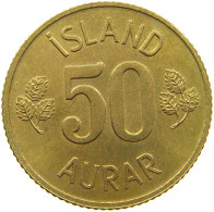 ICELAND 50 AURAR 1969  #a039 0611 - Islande