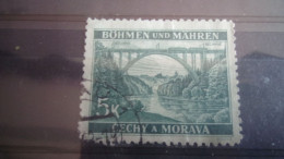 BOHEME ET MORAVIE YVERT N°56 - Gebraucht