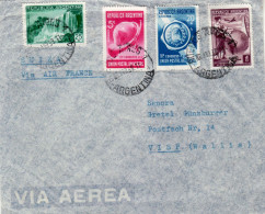 ARGENTINA 1939 AIRMAIL LETTER SENT FROM BUENOS AIRES TO VISP SWITZERLAND - Storia Postale