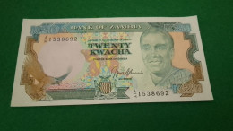 ZMBİYA            20 KWACHA  .UNC - Zambie