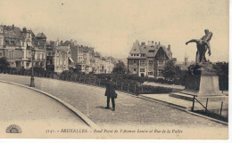 BRUXELLES  -  Rond Point De L'Avenir Louise Et Rue De La Vallée. - Avenues, Boulevards