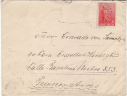 ARGENTINA 1912  LETTER SENT FROM BUENOS AIRES - Cartas & Documentos