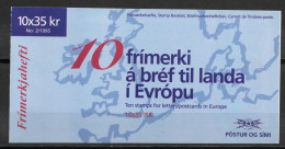 Islande YT C777 Neuf Sans Charnière XX MNH Europa 1995 - Markenheftchen