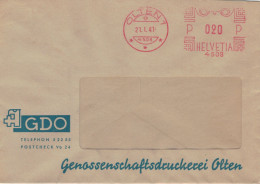 Genossenschaftsdruckerei Olten FK 1941 No. 4508 - Frankiermaschinen (FraMA)