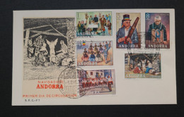 Andorre Espagnol,  Année 1972. - Storia Postale