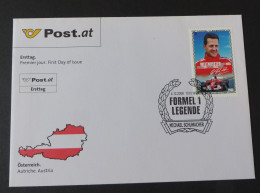 AT Brief  2006  Schumacher Formel 1       #cover5623 - Lettres & Documents