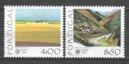 Portugal 1977 Europa CEPT (**), Mint, Mi 1360y.-61y. - M€ 9,00; Y&T 1340-41 - € 5,50 - Neufs