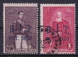 BELGIUM 1930 - MLH/canceled - Sc# 222, 223 - Nuevos