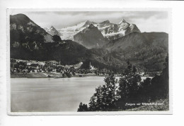 LUNGERN MIT WETTERHORNGRUPPE. - Lungern