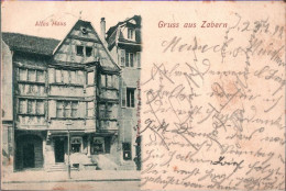 !  [67] Cpa Saverne, Gruss Aus Zabern, 1899 - Saverne