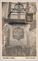 Ad8713 - ANDORRA  - POSTAL HISTORY -  Maximum Card   1932 ARCHITECTURE - Autres & Non Classés