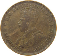 AUSTRALIA PENNY 1921 George V. (1910-1936) #s076 0551 - Penny