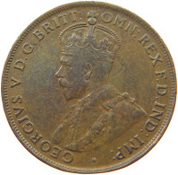 AUSTRALIA PENNY 1922 George V. (1910-1936) #s046 0133 - Penny