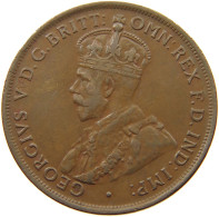 AUSTRALIA PENNY 1929 George V. (1910-1936) #s036 0053 - Penny