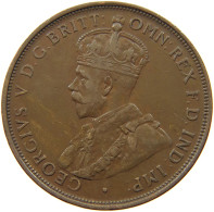 AUSTRALIA PENNY 1922 George V. (1910-1936) #s036 0055 - Penny