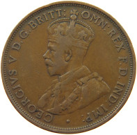 AUSTRALIA PENNY 1922 George V. (1910-1936) #a008 0261 - Penny