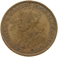 AUSTRALIA HALFPENNY 1912 H George V. (1910-1936) #a066 0201 - ½ Penny