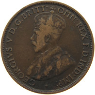 AUSTRALIA HALFPENNY 1912 H George V. (1910-1936) #a066 0193 - ½ Penny