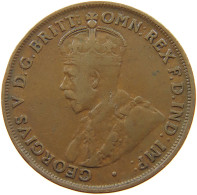 AUSTRALIA PENNY 1921 George V. (1910-1936) #a007 0295 - Penny