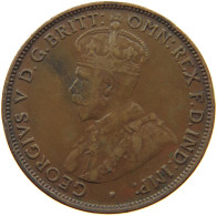 AUSTRALIA HALFPENNY 1917 George V. (1910-1936) #a011 0403 - ½ Penny