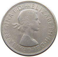 AUSTRALIA FLORIN 1962 Elizabeth II. (1952-) #a082 0163 - Florin