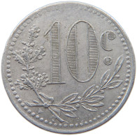 ALGERIA 10 CENTIMES 1919  #t130 0407 - Algerien