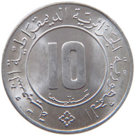 ALGERIA 10 CENTIMES 1984  #s018 0173 - Argelia