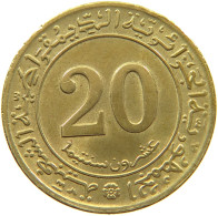 ALGERIA 20 CENTIMES 1972  #a047 0443 - Algerien